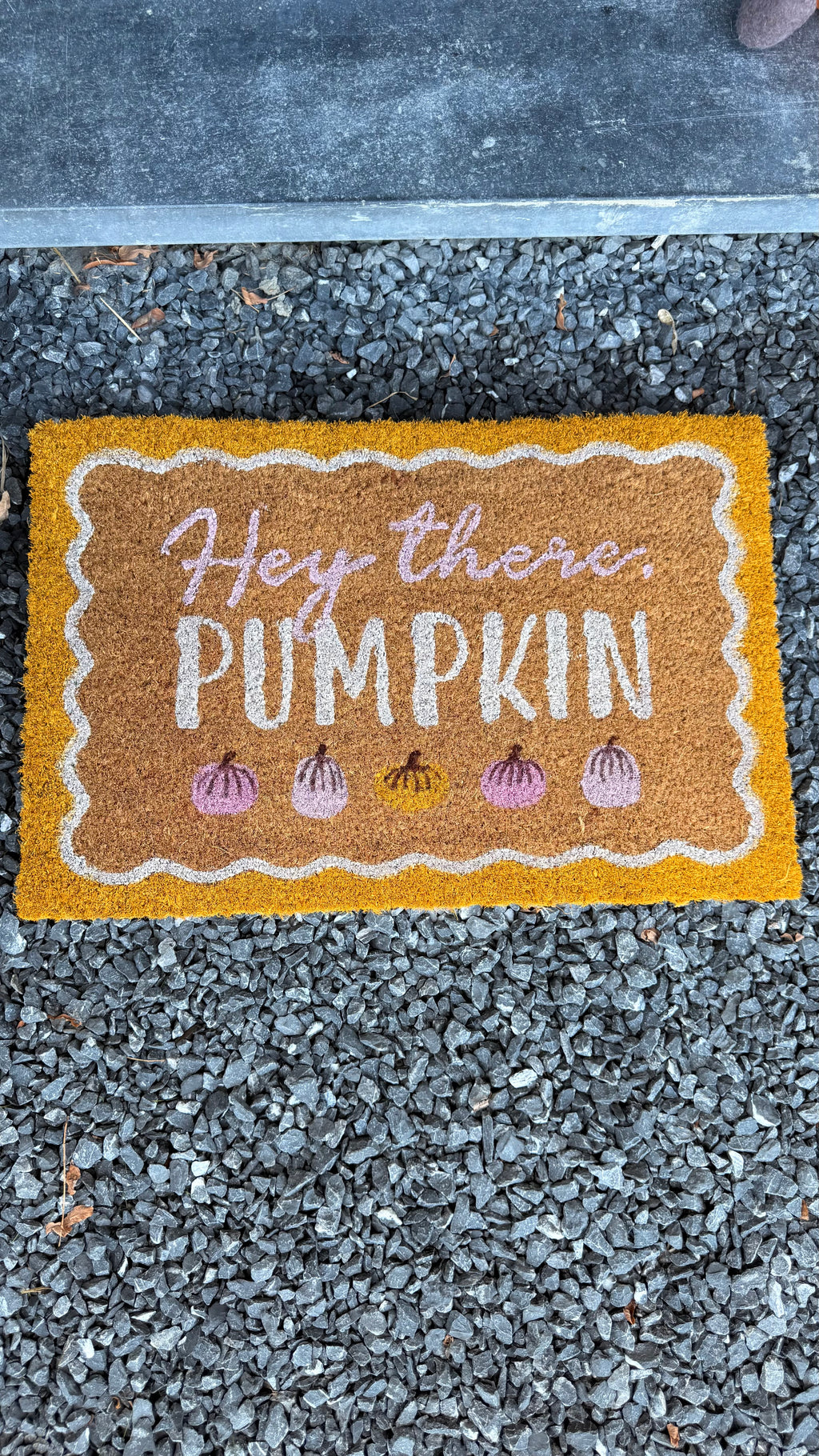 Paillasson « Hey there pumkin »