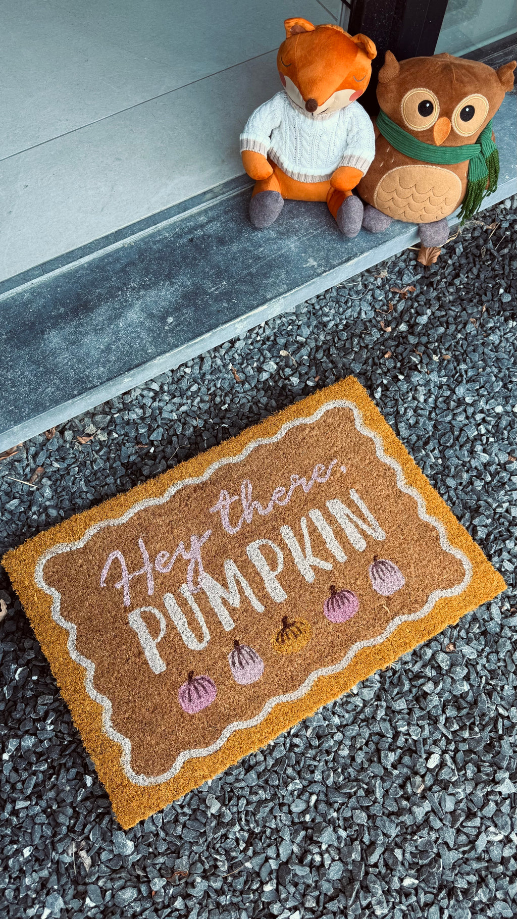 Paillasson « Hey there pumkin »